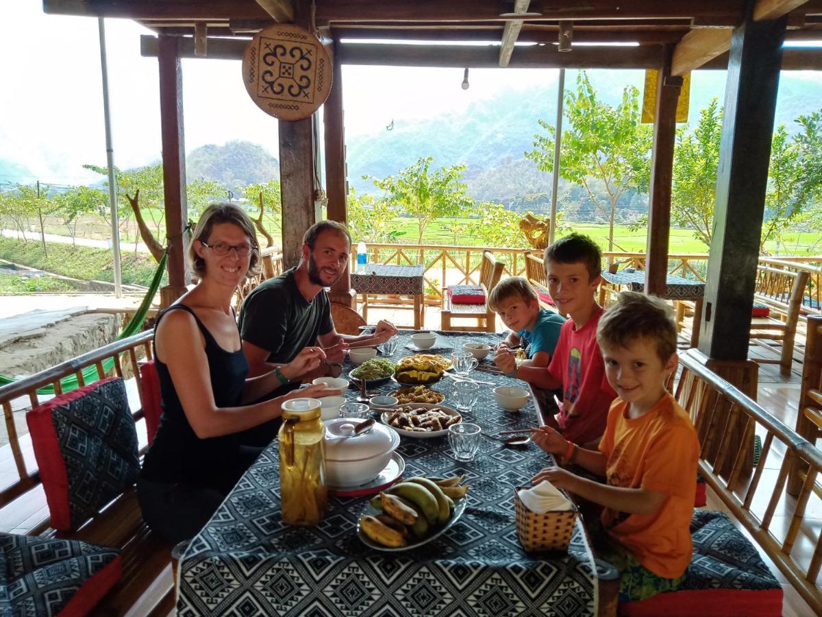 Truong Huy Homestay Mai Châu Ngoại thất bức ảnh